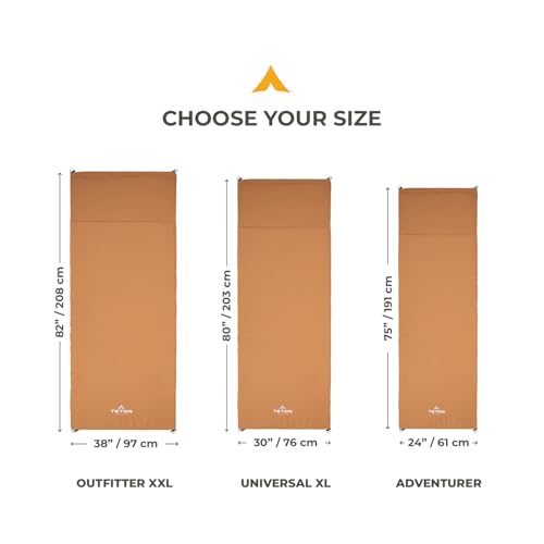 Brown Outfitter XXL Sleeping Pad for Cots - Extra Thick Camping Mattress