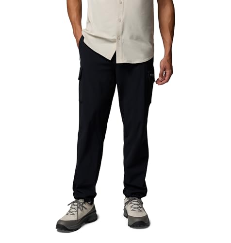 Columbia Men's Silver Ridge Elite Hiking Pants - 38W x 34L, Black
