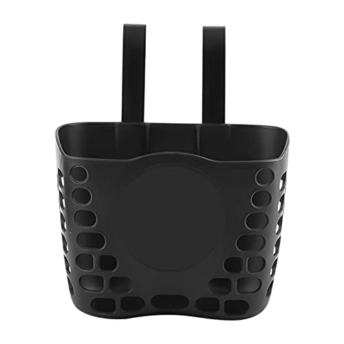 Kids Bike Basket Front Handlebar Storage for Boys Black - Easy Install