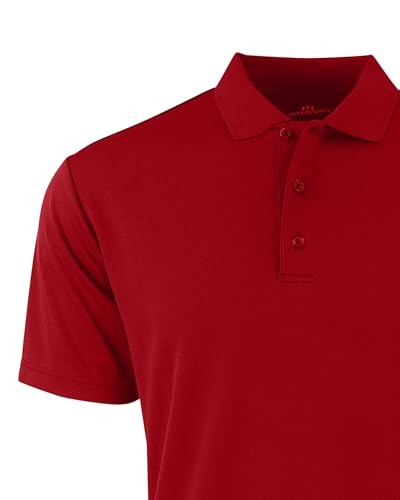 Ohio State Buckeyes NCAA Poly Mesh Men's Polo - Medium, Team Color