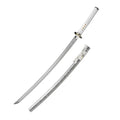 White Orchid Katana Sword with Scabbard - Full Size Practice & Display