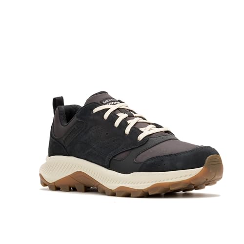 Merrell Men's Tempo Sol Hiking Shoes 9 Coal - Breathable Mesh & Eco-Friendly Design