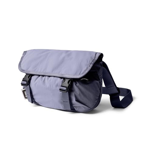 Lilac Haze Bellroy Cinch Mini Messenger Bag 6L - Compact Shoulder Bag with Adjustable Strap