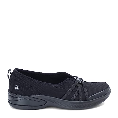 Women's Slip-On Shoes with Mesh Upper - Black 8.5 Bzees LifeStride Variation