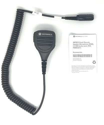 Motorola IMPRES Windporting Remote Speaker Microphone with 3.5mm Jack