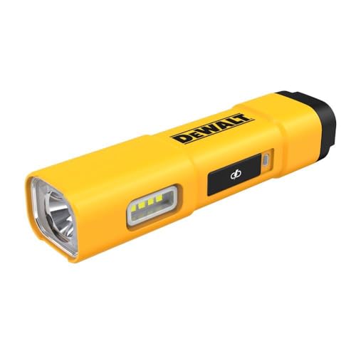 Rechargeable LED Flashlight with Magnetic Mount and Hook – 1000 Lumens, USB-C Charging