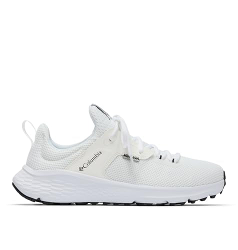 Columbia Bethany CRZ Shoes Men 7.5 White Black Breathable Trail Sneakers