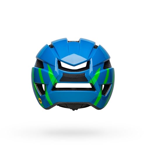 Bell Sidetrack II MIPS Youth Bike Helmet - Blue/Green, Size UY 50-57cm