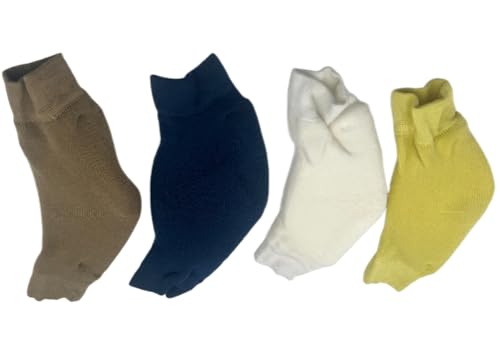 Large Padded Heel & Elbow Protector Sleeves for Skin Protection - Gray