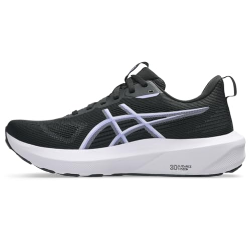 ASICS Women's GT-1000 14 Running Shoes - Black/Lilac Hint, Size 9