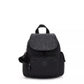 Mini Water-Resistant Embossed Backpack for Women - Signature Style