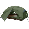 Bessport 3 Person Green Camping Tent - Lightweight Waterproof Backpacking Shelter for 3-4 Seasons
