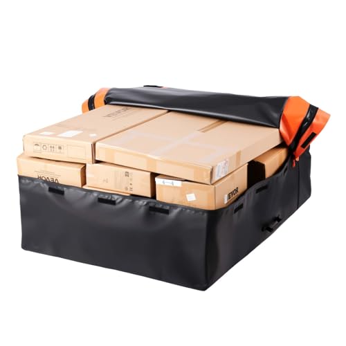 VEVOR Truck Bed Cargo Bag, Waterproof 840D PVC, 51.18 x 40.16 x 21.85 in (26 Cubic Feet), Heavy Duty Cargo Bag for Truck Bed with 4 Bungee Cords with Hooks, Fits a Variety of SUV and Pickup Trucks