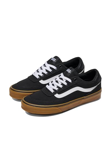 Vans Brooklyn LS Sneakers for Men - Canvas Black/Gum, Court Style