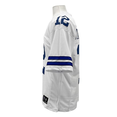 Roger Staubach Dallas White Unisex Jersey XX-Large Custom Sewn