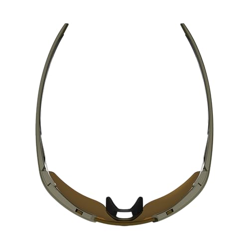 Magpul Defiant Tactical Glasses Sport Sunglasses for Men, Olive Drab Green Frame, Polarized Bronze Lens with Gold Mirror