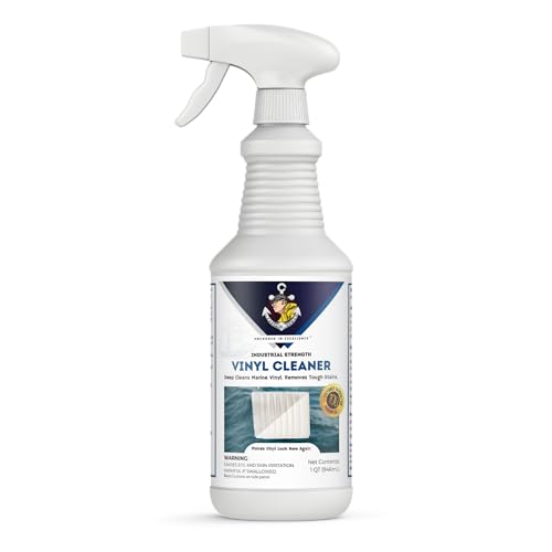 Boat Vinyl Cleaner - Deep Stain Removal for Marine Upholstery & Surfaces