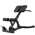 Adjustable Hyper Back Extension Roman Chair with Red & Black Pad – Full Body Workout Bench, Foldable, 440LBS Capacity