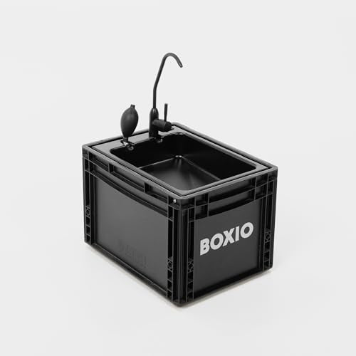 BOXIO Portable Sink - Compact Mobile Outdoor & Indoor Wash Station - Wash Variation