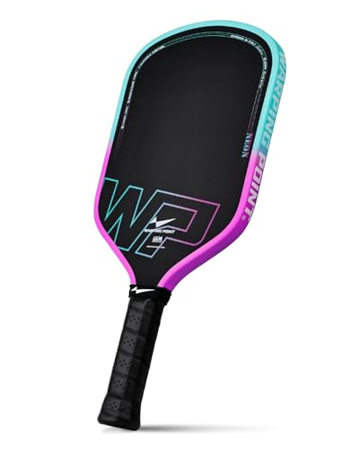 Warping Point Neon Gen 3 Pickleball Paddle - Gradient Blue Purple, UPA-A Approved, Triple-Layer T700 Carbon Fiber, 16MM EdgeFusion Core