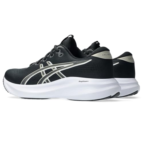 Men's Gel-Excite 11 Running Shoes - Black & Meteor Grey, Size 12