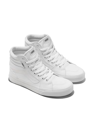 Vans Women's Filmore Hi Sneakers - White/White 10.5