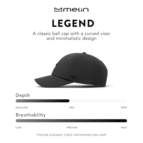 Men's Water-Resistant Hydro Dad Hat - Medium-Large Heather Grey