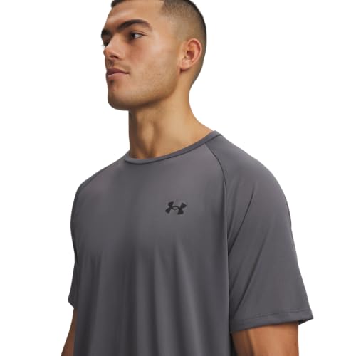 Under Armour Men's Tech 2.0 Short-Sleeve T-Shirt - Large / Castlerock / Black