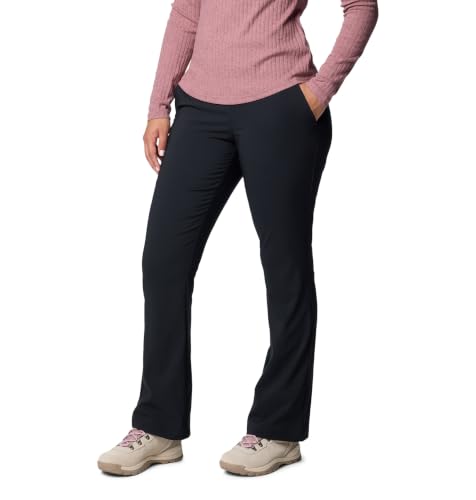 Columbia Women's All Seasons Bootcut Pants - Black, X-Large, Active Fit