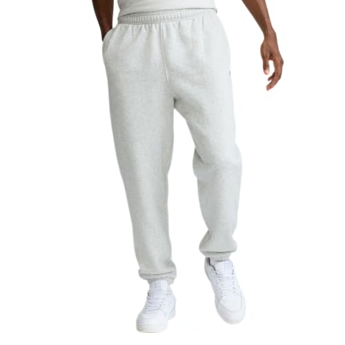 Champion Men's Cinched-Bottom Fleece Sweatpants 4X-Large Oxford Gray