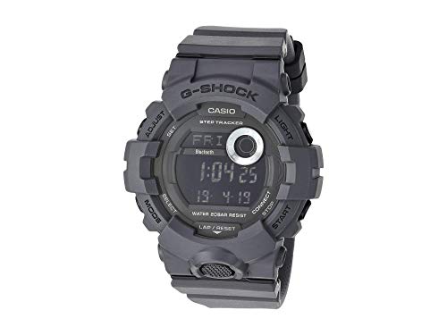 G-Shock GBD800UC-8 Grey Sports Watch - Shock-Resistant, Fitness Tracker