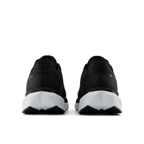 New Balance Men's FuelCell Propel V5 Running Shoes - Black/White/Steel, Size 10