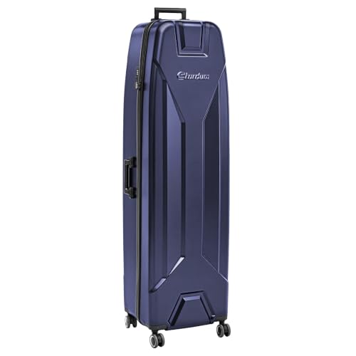 Sturdum Hard Golf Travel Case with TSA Lock & 360° Wheels - Impact-Resistant