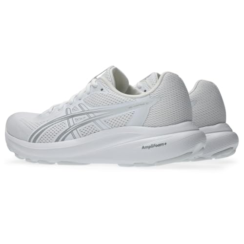 ASICS Women's Gel-Contend 10 Running Shoes - White & Concrete, Size 8