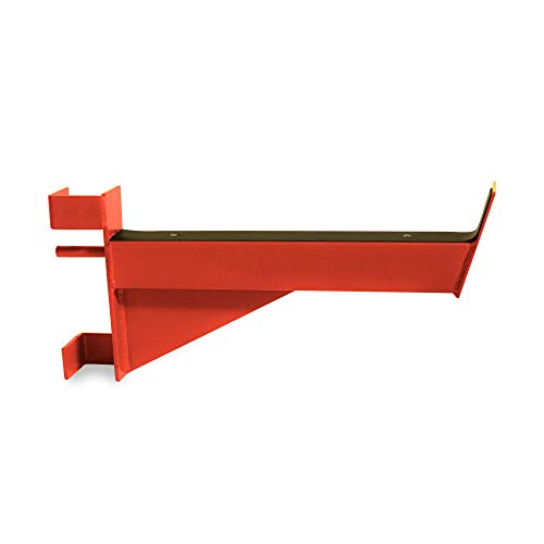 Safety Catch Spotter Arms for Rack System - Red, Pair, Adjustable Support