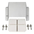 4-inch Setback Jack Plate for Outboard Motors Up to 35HP - Aluminum Replacement