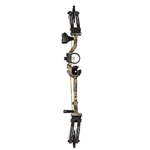 Bear Archery Limitless Dual Cam Compound Bow with Quiver Sight Rest - Bow