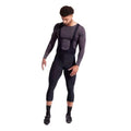 Men's Thermal Cycling Bib Tights - Black, Large, Water-Repellent, Elite Chamois