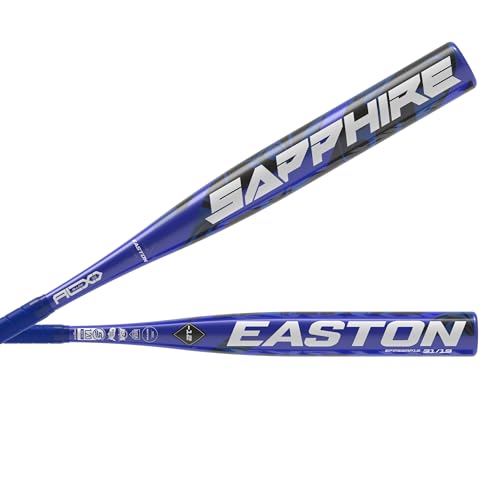 Easton Sapphire Fastpitch Softball Bat -12 Drop 30 Inch Alloy, Approved for All Fields