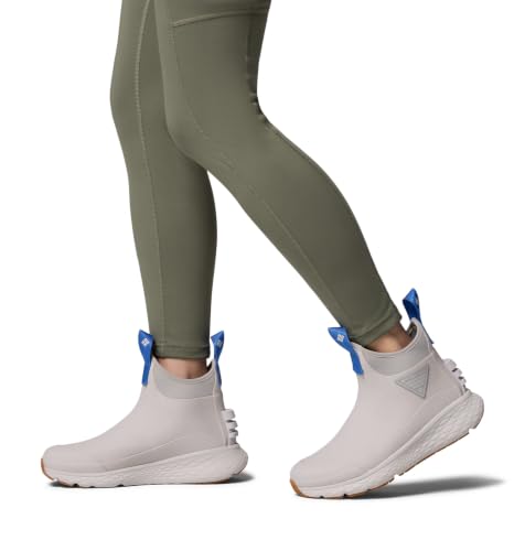 Columbia Women's PFG Dry Tortugas Boots - Grey Ice & Vivid Blue, Size 7