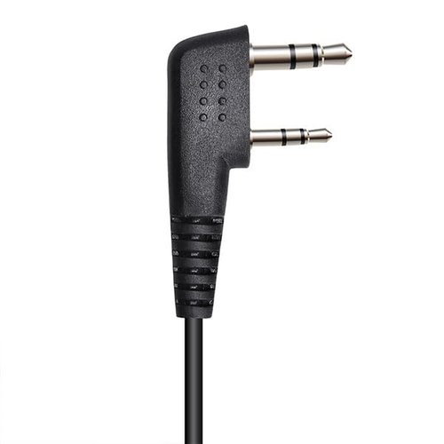 Retevis Acoustic Tube Walkie Talkie Earpiece with Mic, Coil, 2 Pin, for RT22 RT68 RT21 H777 RT27 RT86, Compatible with Pxton Baofeng BF-888S BF-T26 Kenwood Two-Way Radio, 2 Way Radio Earpiece(2 Pack)