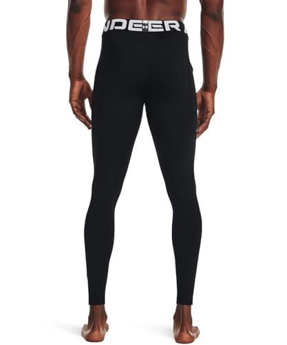 Under Armour Men's ColdGear Leggings - Black Large