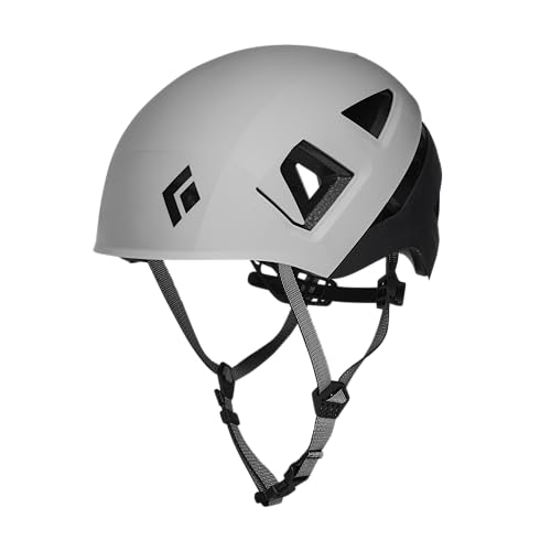 Black Diamond Climbing Helmet with Adjustable Fit and Dual Foam Safety