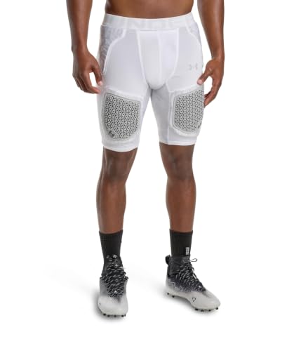 Under Armour UA22840 Gameday Armour Pro 5-Pad Girdle - White Camo X-Large