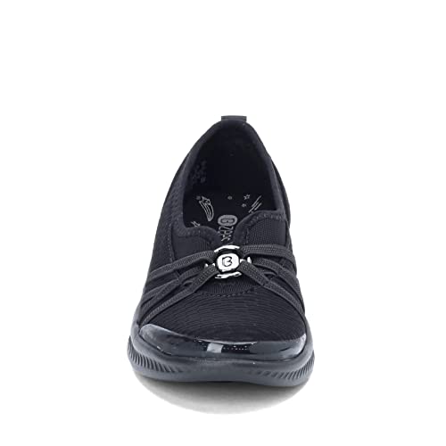 Women's Slip-On Shoes with Mesh Upper - Black 8.5 Bzees LifeStride Variation