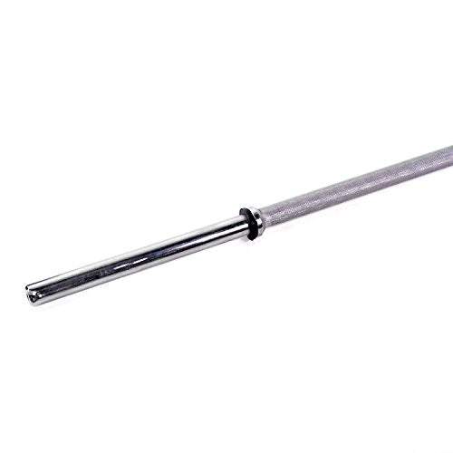 7-Foot Chrome Barbell for Weightlifting and Strength Training