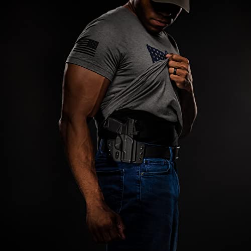 Tulster OWB Contour Kydex Holster for H&K CC9 - Black, Optic Ready, Concealed Carry