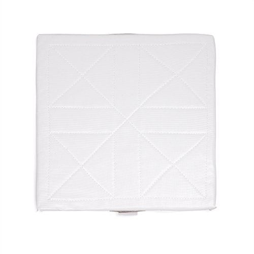 Baseball Base Set with Foam-Filled Quilted Nylon Cover - 14 x 14 x 2 inches, Includes 3 Bases & Steel Ground Spikes - Variation of THIS listing