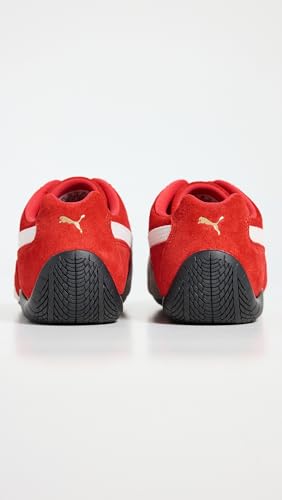 PUMA Mens Speedcat Lace Up Sneakers Shoes Casual Blue Size 7 Red Variant