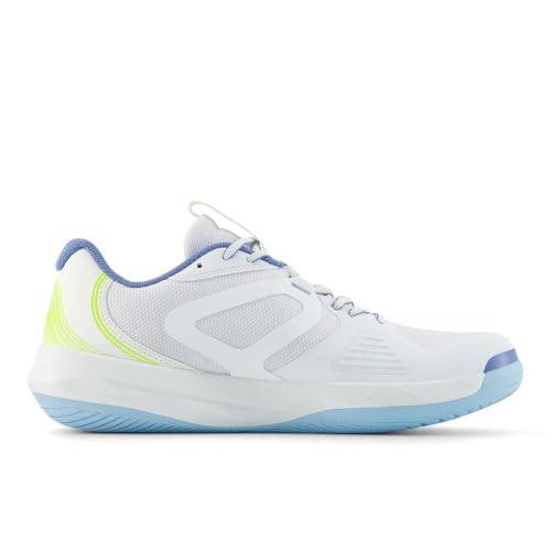 Men's FuelCell 796 V5 Tennis Shoes - White/Alkaline Green, Lightweight & Durable